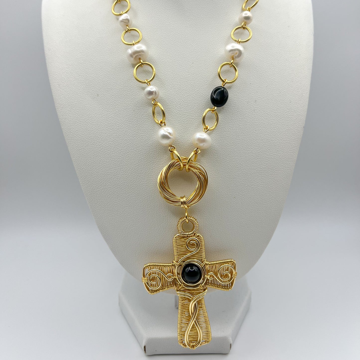 Seraphina Cross Necklace