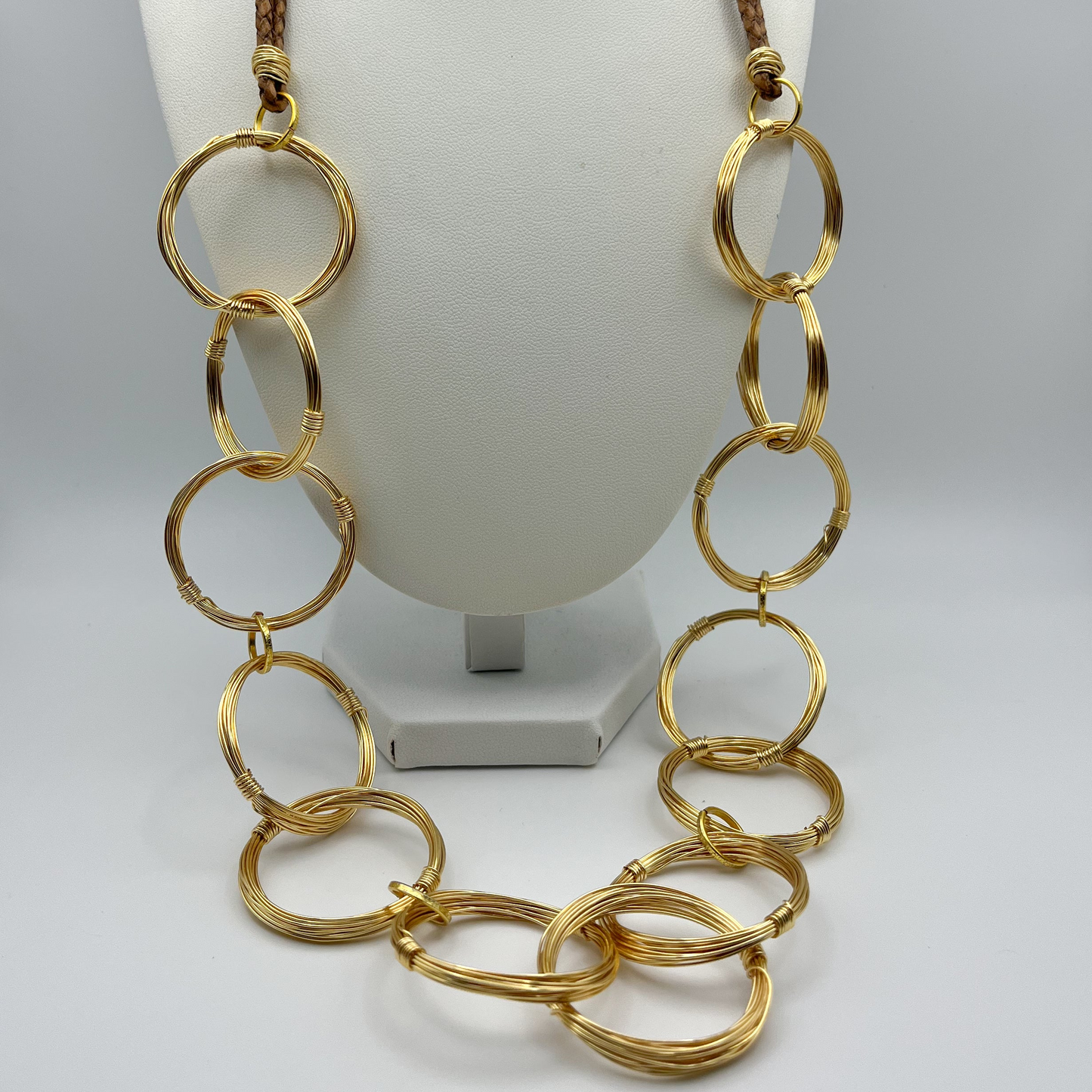 Gabriela Infinity Hoop Necklace