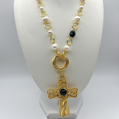 Seraphina Cross Necklace