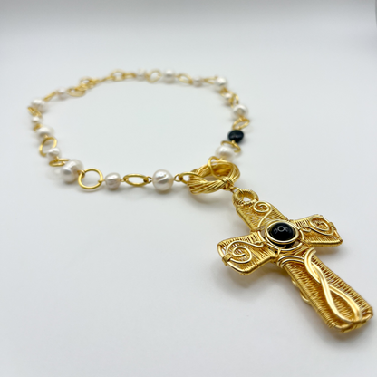 Seraphina Cross Necklace
